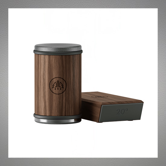 HORL3 Walnut sharpener with angle support 20&deg;-v2